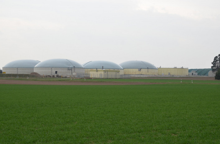 Biogaz - Réservoirs industriels  - Constructions béton