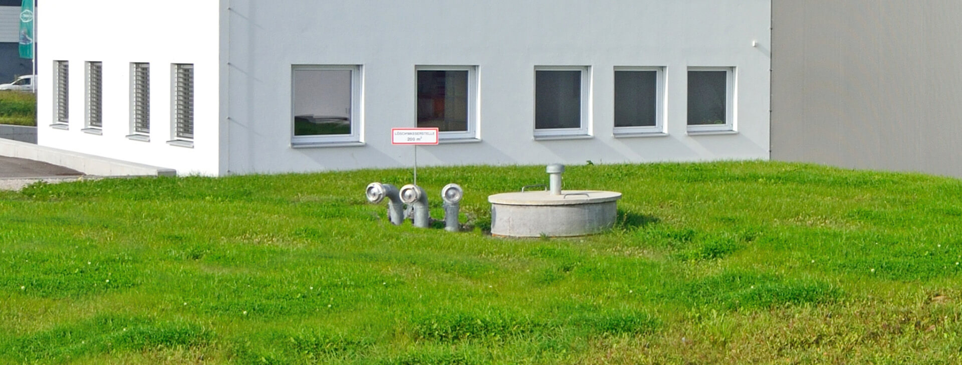 Réservoir d'eau à incendie  - Constructions béton - WOLF System