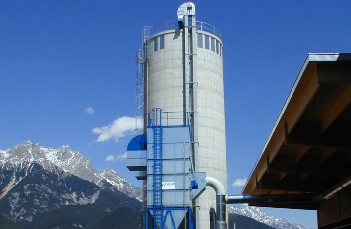 Silos à sciures - Silos - Système WOLF